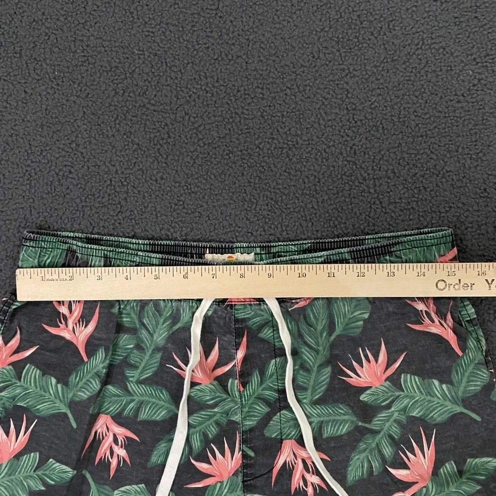 Marine Layer Swim Shorts Mens Large Floral Board Trunks Summer Pool Resort